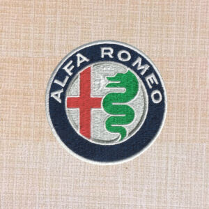 Alfa Romeo Logo Embroidered Iron On Patch