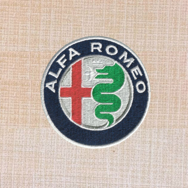 Alfa Romeo Logo Embroidered Iron On Patch