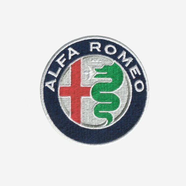 Alfa Romeo Logo Embroidered Iron On Patch