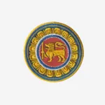 Emblem of Sri Lanka Embroidered Iron On Patch