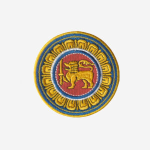 Emblem of Sri Lanka Embroidered Iron On Patch