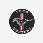 Ford Mustang Logo Embroidered Iron On Patch