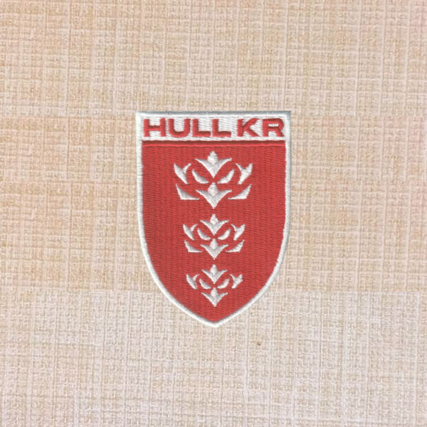 Hull Kingston Rovers New Logo Embroidered Iron On Patch