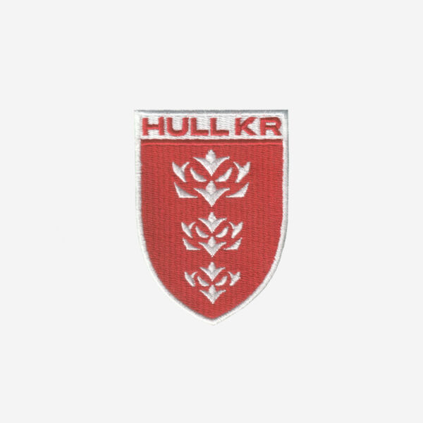 Hull Kingston Rovers New Logo Embroidered Iron On Patch