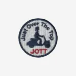 JOTT Just Over The Top Logo Embroidered Iron On Patch – 2PC