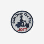 JOTT Just Over The Top Logo Embroidered Iron On Patch – 2PC