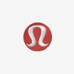 Lululemon Logo Embroidered Iron On Patch – 2PC