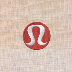 Lululemon Logo Embroidered Iron On Patch