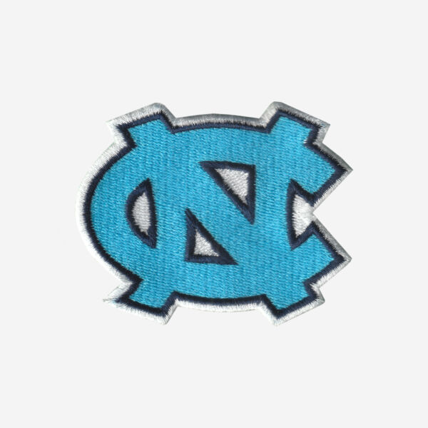 North Carolina Tar Heels Football Logo Embroidered Iron On Patch North Carolina Tar Heels Football Logo Embroidered Iron On Patch