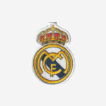 Real Madrid Football Club Logo Embroidered Iron On Patch