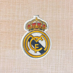 Real Madrid Football Club Logo Embroidered Iron On Patch