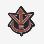 Saiyan Symbol Embroidered Iron On Patch