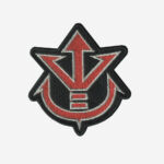 Saiyan Symbol Embroidered Iron On Patch