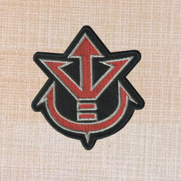 Saiyan Symbol Embroidered Iron On Patch