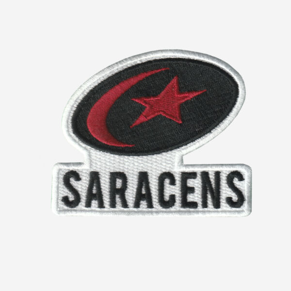 Saracens Rugby Club Logo Embroidered Iron On Patch