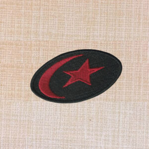 Saracens Rugby Club Logo Embroidered Iron On Patch - Image 4