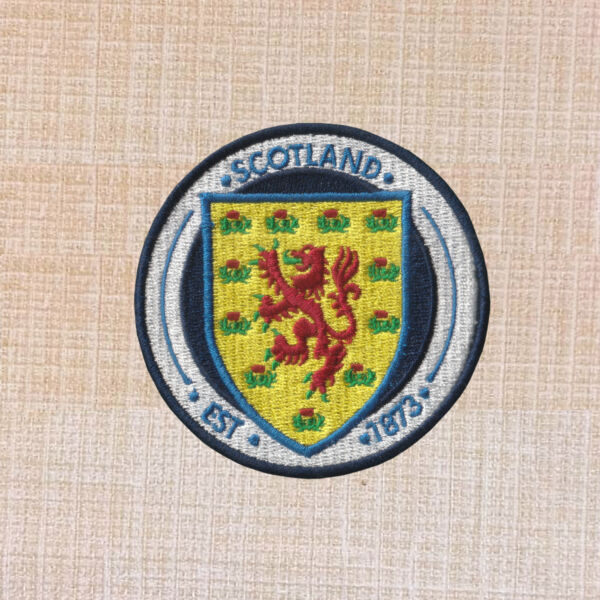 Scotland National Football Team Logo Embroidered Iron On Patch