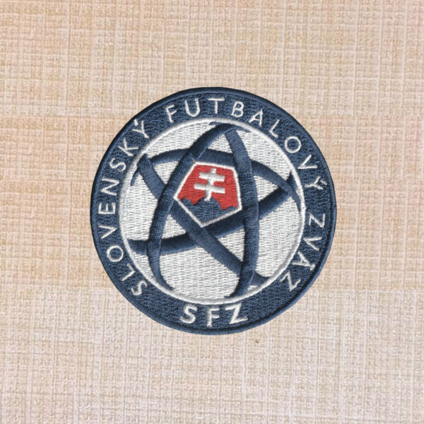 Slovak Football Association Logo Embroidered Iron On Patch