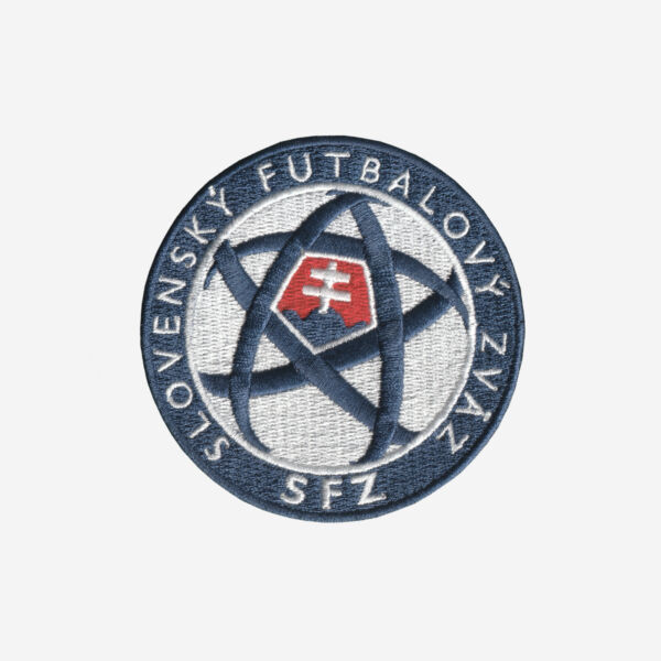 Slovak Football Association Logo Embroidered Iron On Patch Slovak Football Association Logo Embroidered Iron On Patch