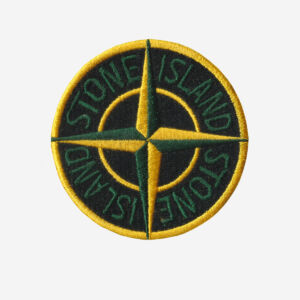 Stone Island Logo Embroidered Iron On Patch