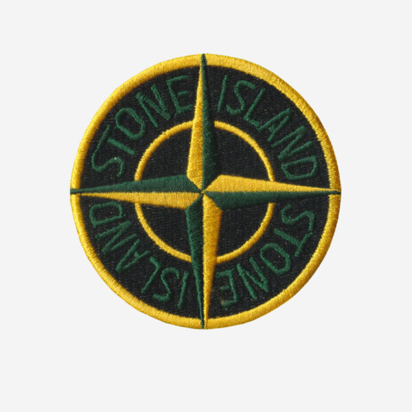Stone Island Logo Embroidered Iron On Patch