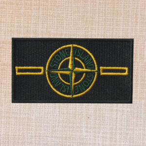 Stone Island Logo Embroidered Iron On Patch - Image 6