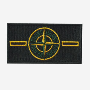 Stone Island Logo Embroidered Iron On Patch - Image 5