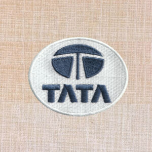 TATA Logo Embroidered Iron On Patch - Image 3