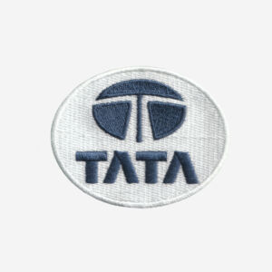 TATA Logo Embroidered Iron On Patch