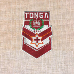 Tonga Rugby League XIII Logo Embroidered Iron On Patch