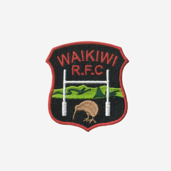 Waikiwi Rugby Football Club Logo Embroidered Iron On Patch