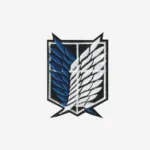 Attack On Titan Wings of Freedom Embroidered Iron On Patch