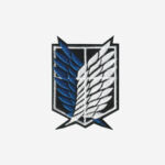 Attack On Titan Wings of Freedom Embroidered Iron On Patch