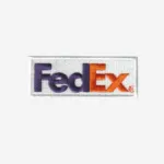 FedEx Logo Embroidered Iron On Patch