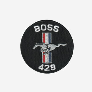 Ford Mustang BOSS 429 Logo Logo Embroidered Iron On Patch