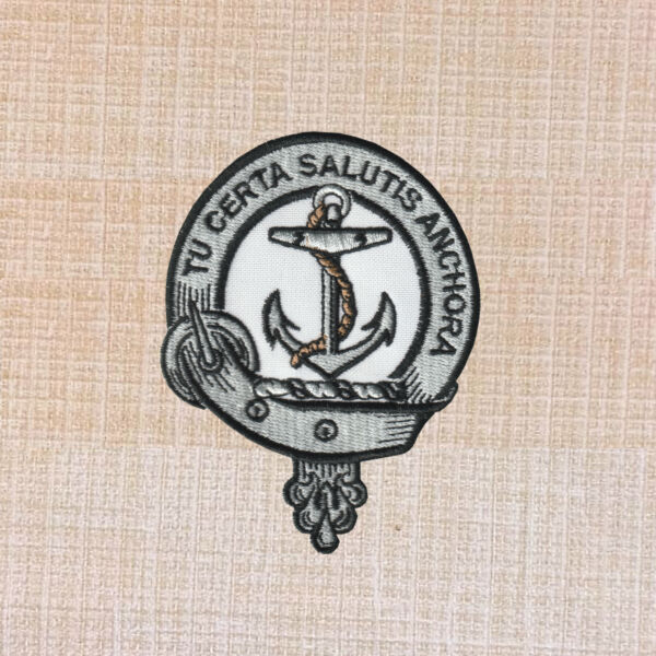 Gillespie Scottish Clan Crest Embroidered Iron On Patch