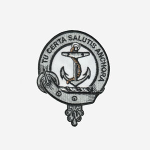 Gillespie Scottish Clan Crest Embroidered Iron On Patch