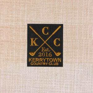 Kerrytown Country Club Logo Embroidered Iron On Patch - Image 2