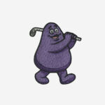 McDonaldland Universe Grimace Embroidered Iron On Patch
