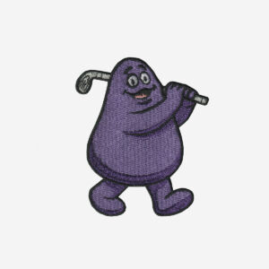 McDonaldland Universe Grimace Embroidered Iron On Patch