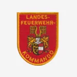 State Fire Brigade Command Austria Fire Department Embroidered Patch