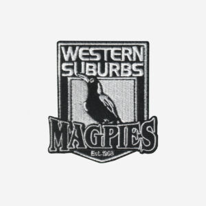 Western Suburbs Magpies Logo Embroidered Iron On Patch