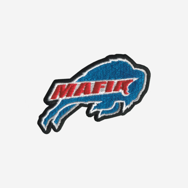 Buffalo Bills Mafia Logo Embroidered Iron On Patch Buffalo Bills Mafia Logo Embroidered Iron On Patch