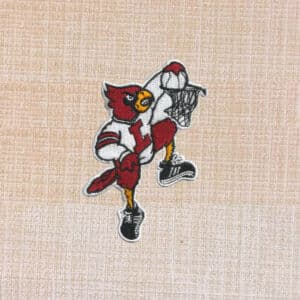Louisville Cardinals Athletic Mascot Embroidered Iron On Patch