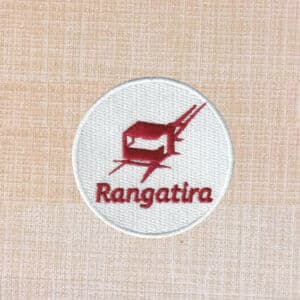 Rangatira Golf Club Logo Embroidered Iron On Patch