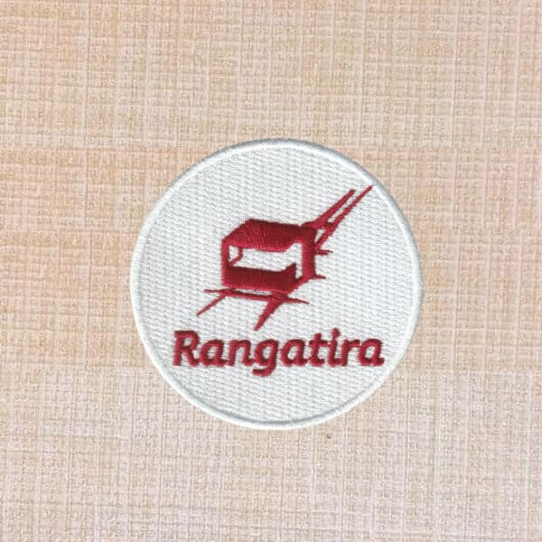 Rangatira Golf Club Logo Embroidered Iron On Patch