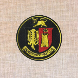 Palmerston North Golf Club Logo Embroidered Iron On Patch