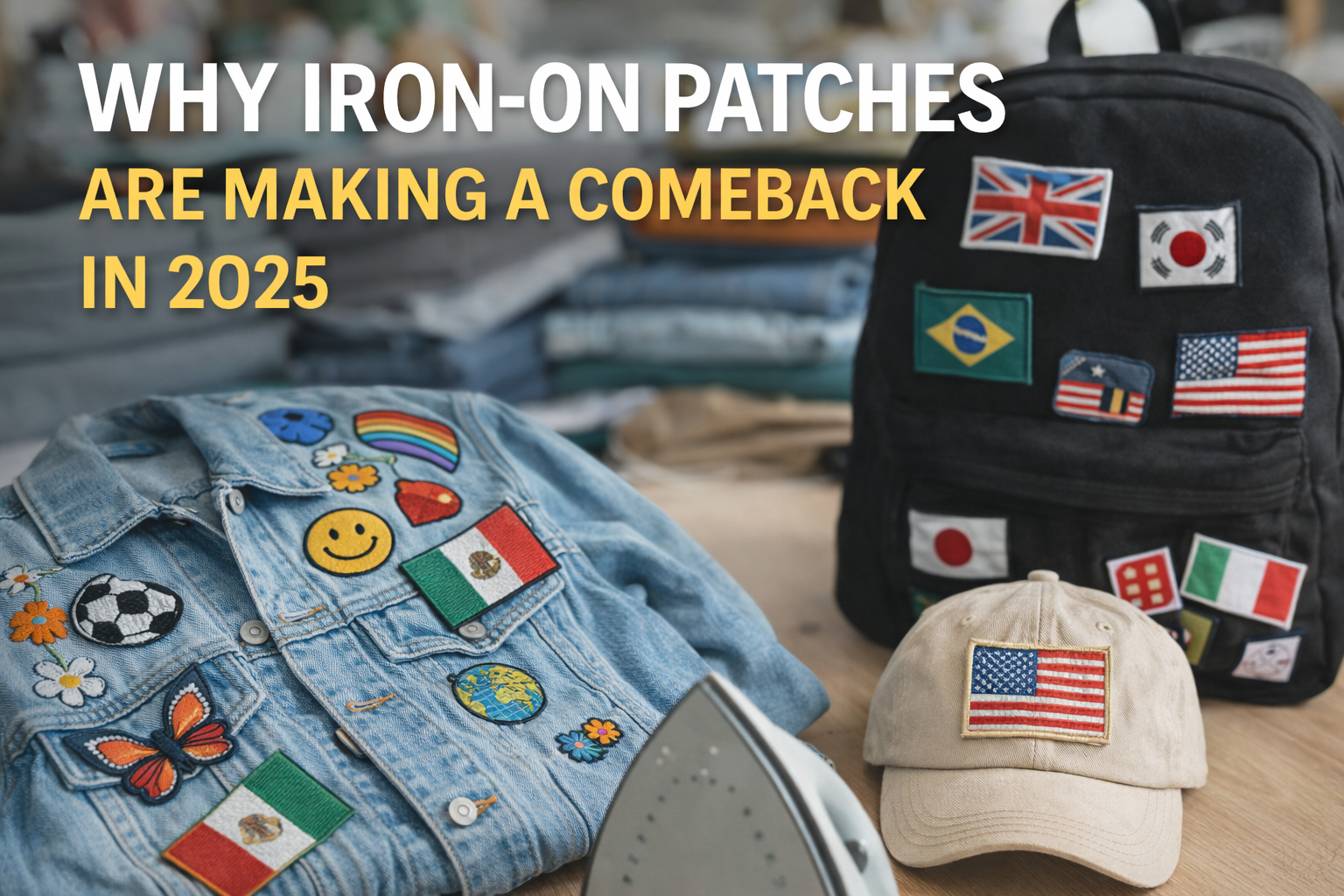 Why Iron-On Patches Are Making a Comeback in 2025