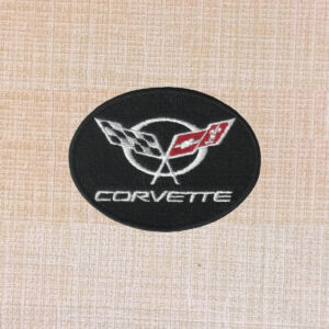 Corvette C6 Logo Embroidered Iron On Patch - Image 4