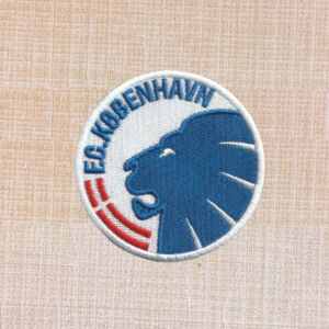 F.C. Copenhagen Logo Embroidered Iron On Patch